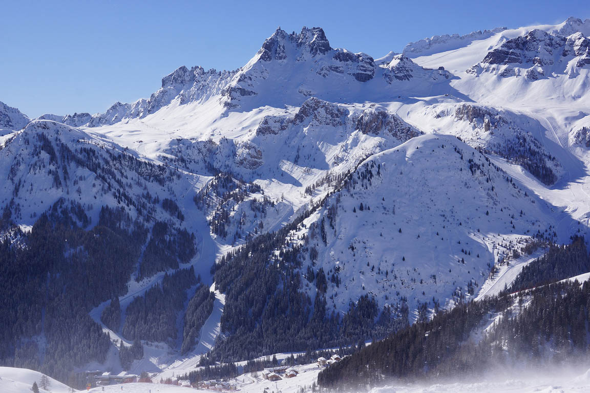 Arabba Portavescovo ski area Sellaronda